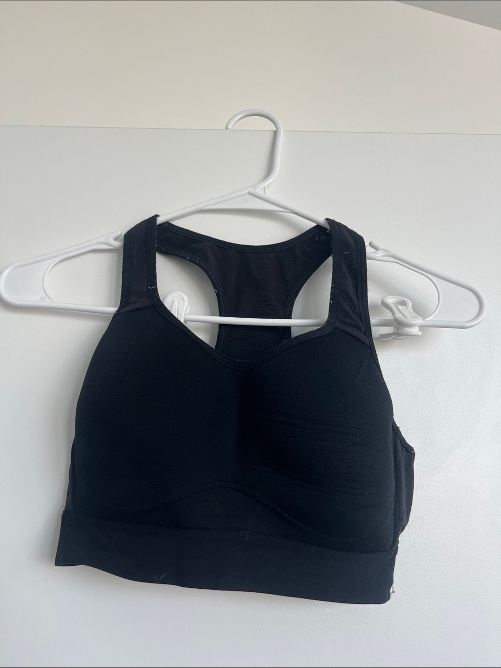 Gymshark Black Racerback Sports Bra